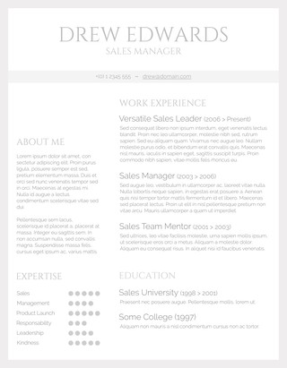 bsc Resume Doc Format
